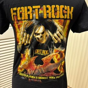 Fort Rock Rock Festival 2016 Black Shirt